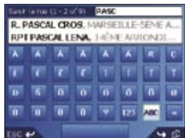 NAVMAN ICN 530 - Ecran Clavier - 2