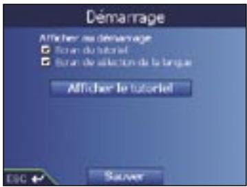 NAVMAN ICN 530 - Preférences de démarrage - 1