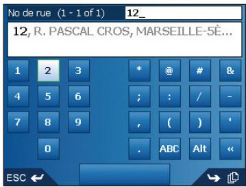 NAVMAN ICN 550 - Écran clavier - 1