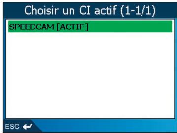 NAVMAN ICN510 - Préférences d'alarmes - cl actifs - 1