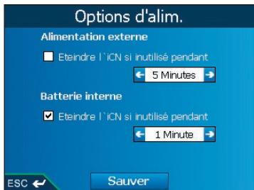 NAVMAN ICN510 - Mise en vue pour une économie d'énergie - 1