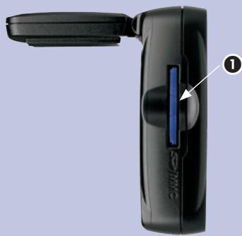 NAVMAN ICN510 - Éléments latéraux - 1