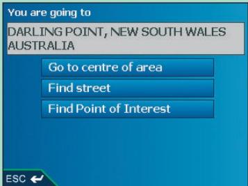 NAVMAN ICN510-520-SMARTST2005 - Quatrième étape : Trouver une ville de destination - 2