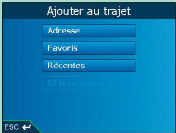 NAVMAN ICN510-520-SMARTST2005 - Première étape : Entamer votre trajet à arrêts multiples - 2