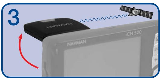 NAVMAN ICN510-520-SMARTST2005 - Assemblage du support à ventouse de l'iCN - 3