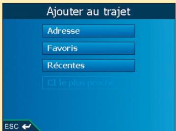 NAVMAN ICN520 - Première étape : Entamer votre trajet à arrêts multiples - 2