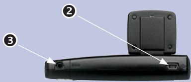 NAVMAN ICN520 - Éléments situés à l'extrémité - 2