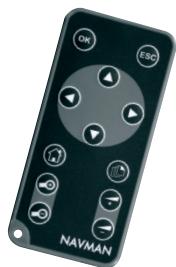 NAVMAN ICN520 - Télécommande - 1