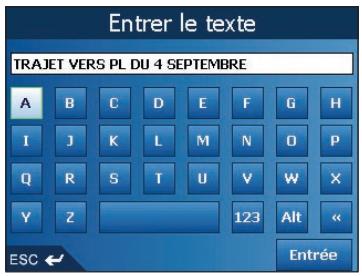 NAVMAN ICN520 - Enregistrement d'un favori - 2