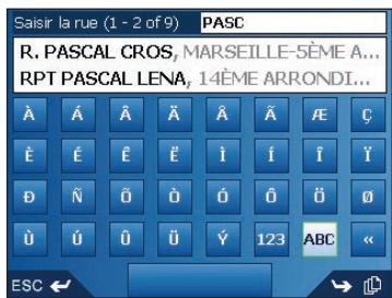 NAVMAN ICN520 - Ecran Clavier - 2