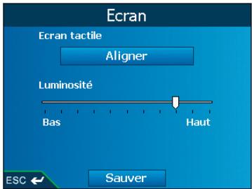 NAVMAN ICN550-SMARTSTV2 - Préférences du matériel - Ecran - 1