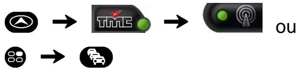 NAVMAN N-SERIES-T1MODULE - Comment vérifier l'état de la circulation ? - 1