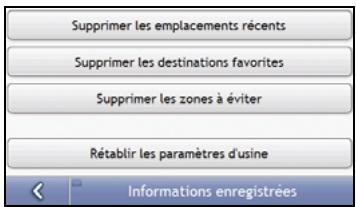 NAVMAN S-SERIES 3D - Infos enregistrées - 2