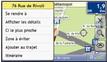 NAVMAN S-SERIES 3D - Comment ignoreer une etape au cours d'un trajet a arrets multiples ? - 1