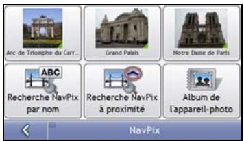 NAVMAN S-SERIES 3D - Comment se rendre à une photo NavPix récente ? - 2