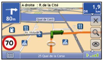 NAVMAN S50 3D - Écrans de consultation de carte - 1