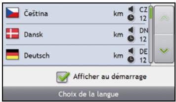 NAVMAN S70 3D - Sélectionnez la langue de votrechoix - 1