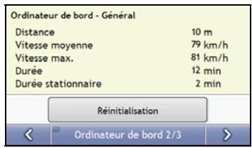 NAVMAN S70 3D - Comment visualiser les statistiques sur mes trajets à ce jour ? - 10