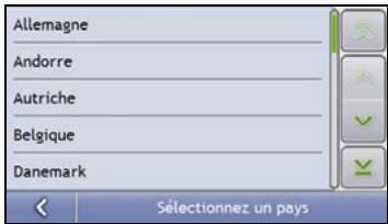 NAVMAN S70 3D - Sélectionnéz le pays - 1