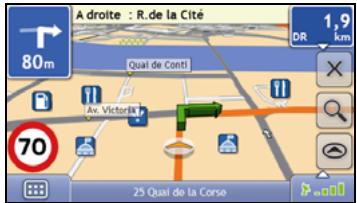 NAVMAN S70 3D - Écrans de consultation de carte - 1