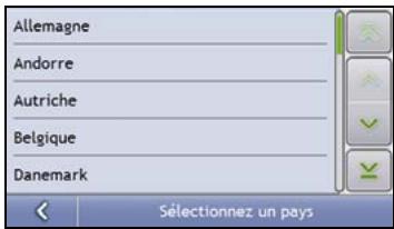 NAVMAN S70 3D - Sélectionnéz le pays - 1