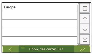 NAVMAN F45 - Choix des cartes 3/3 - 2