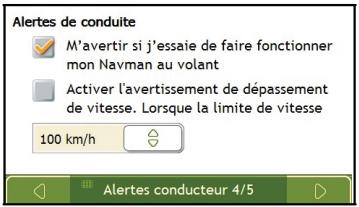 NAVMAN F45 - Types de routes - 12