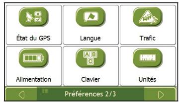 NAVMAN F45 - Que puis-je personneliser ? - 6