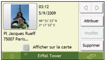 NAVMAN F45 - Comment enregistrer une photo NavPix™ vers un CI ? - 8