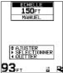 NAVMAN FISH 4100 - 3-8 Menu ECHELLE - 1