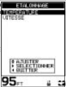 NAVMAN FISH 4100 - Etalonnage de la température - 1