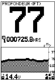 NAVMAN FISH 4100 - 3-6 Ecran NAVIGATION - 1