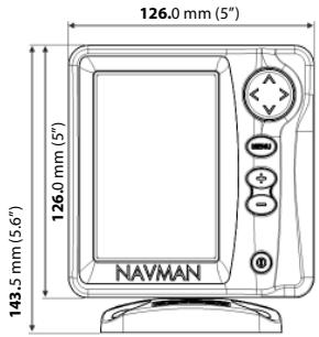 NAVMAN FISH 4430 - Sensibilité du récepteur - 1