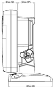 NAVMAN FISH 4433 - Appendice B - Dimensions - 2