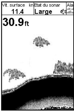 NAVMAN FISH 4433 - Ecran 83 kHz - 1