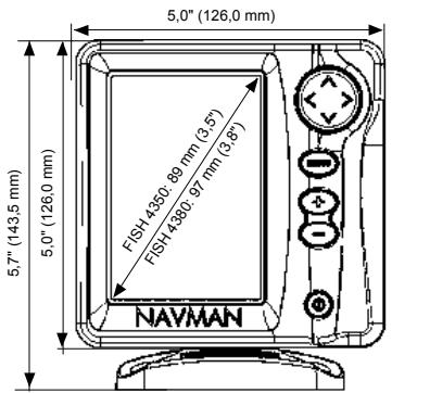 NAVMAN FISHFINDERS FISH 4350 - Compatibilité NavBus - 1
