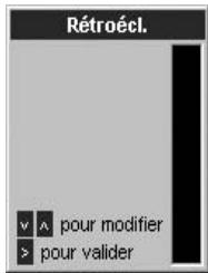 NAVMAN FISHFINDERS FISH 4380 - Réglage du rétro-éclairage - 1