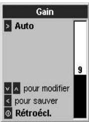 NAVMAN FISHFINDERS FISH 4380 - Réglage du gain - 1