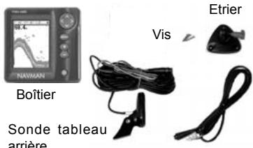 NAVMAN FISHFINDERS FISH 4380 - 6-1 Éléments livrés avec votre FISH 4530 et FISH 4580 - 1
