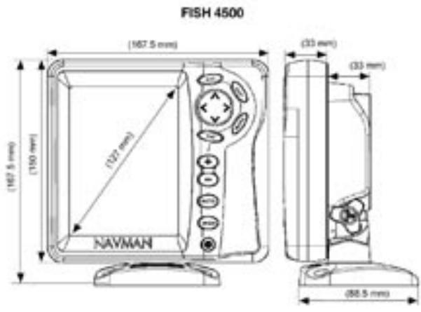 NAVMAN FISHFINDERS FISH 4500 - 6-7 Nettoyage et entretien - 1