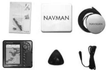 NAVMAN TRACKER 5430I - Le TRACKER est livré en standard avec: - 1