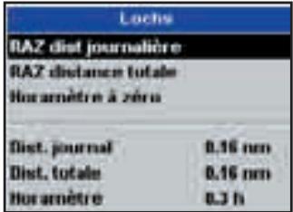 NAVMAN TRACKER 5505 - 14-6 Paramétrage > Lochs - 1