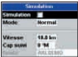 NAVMAN TRACKER 5605 - 14-11 Paramétrage > Simulation - 1