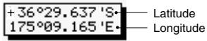 NAVMAN TRACKER 950 - Latitude et longitude - 2