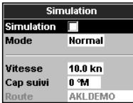 NAVMAN TRACKFISH 6500 - Options du menu Paramétrage - 17