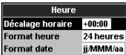NAVMAN TRACKFISH 6500 - Options du menu Paramétrage - 15