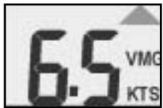 NAVMAN WIND 3150 - Affichage du VMG (gain au vent) - 1