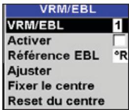 NAVMAN 8084 - Utilisation des fonctions VRM/EBL - 1