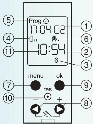 MERLIN GERIN IHP 18 MM 1C - Découvrez l'afficheur et les 4 touches de votre IHP - 1