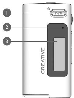 CREATIVE MUVO 100 - Votre lecteur en un coup d'oeil - 1